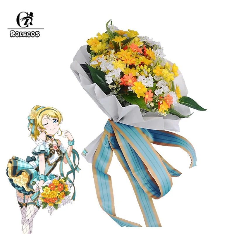 Halloweez Lovelive Cosplay Flower Bouquet - Yazawa Nico, Nozomi Tojo, and More - Halloweez