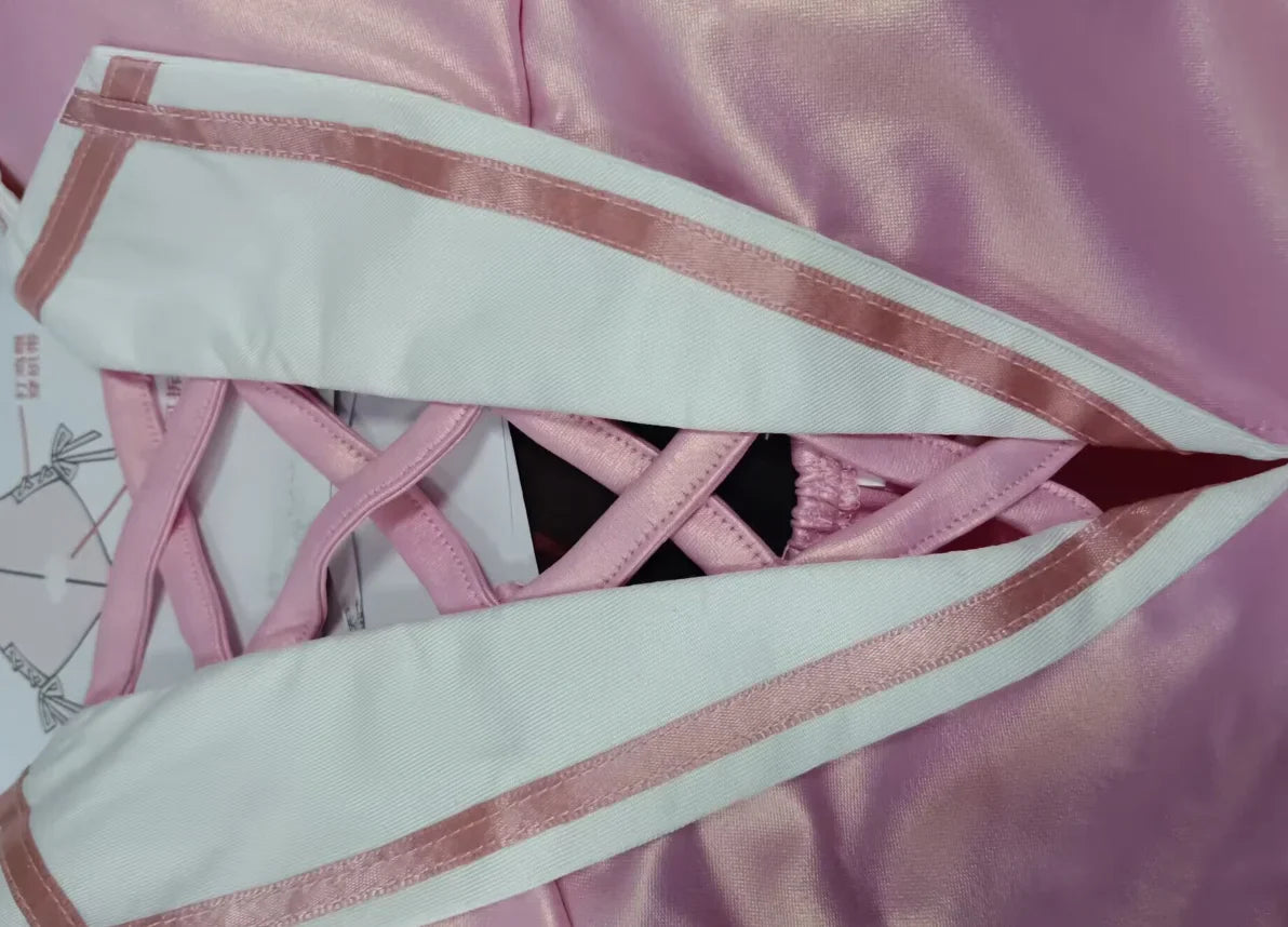 Disfraz de conejita para Halloween del 7 de marzo: mono rosa sexy de Honkai Star Rail Cosplay