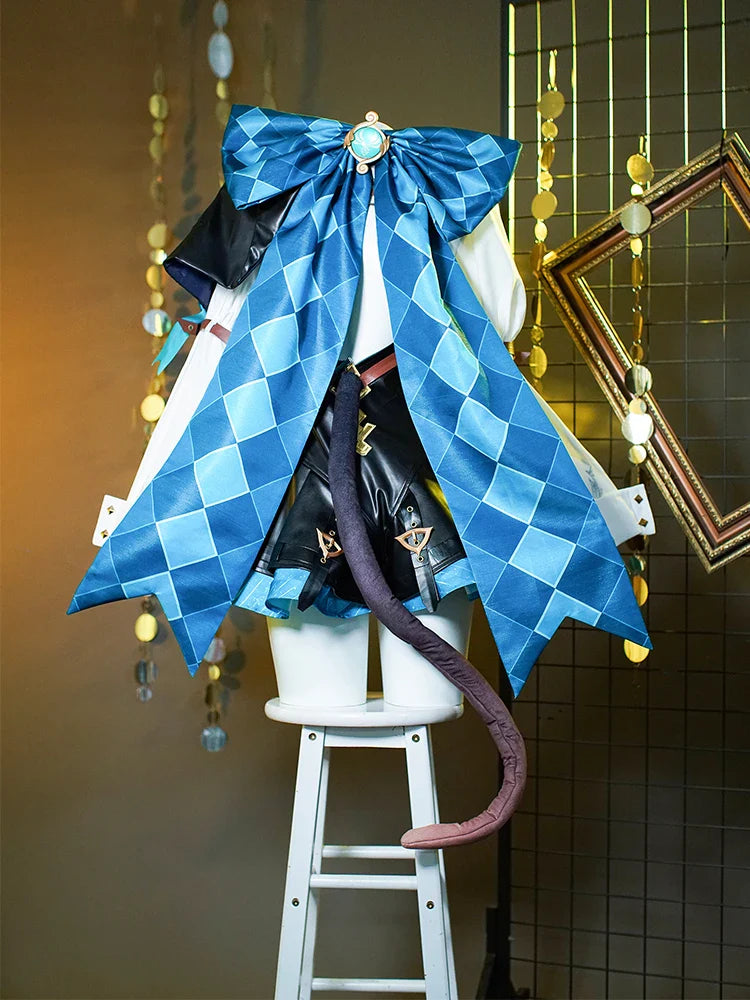 Halloweez Cosplay Costume - Genshin Impact Lynette Twins Magician Uniform for Women