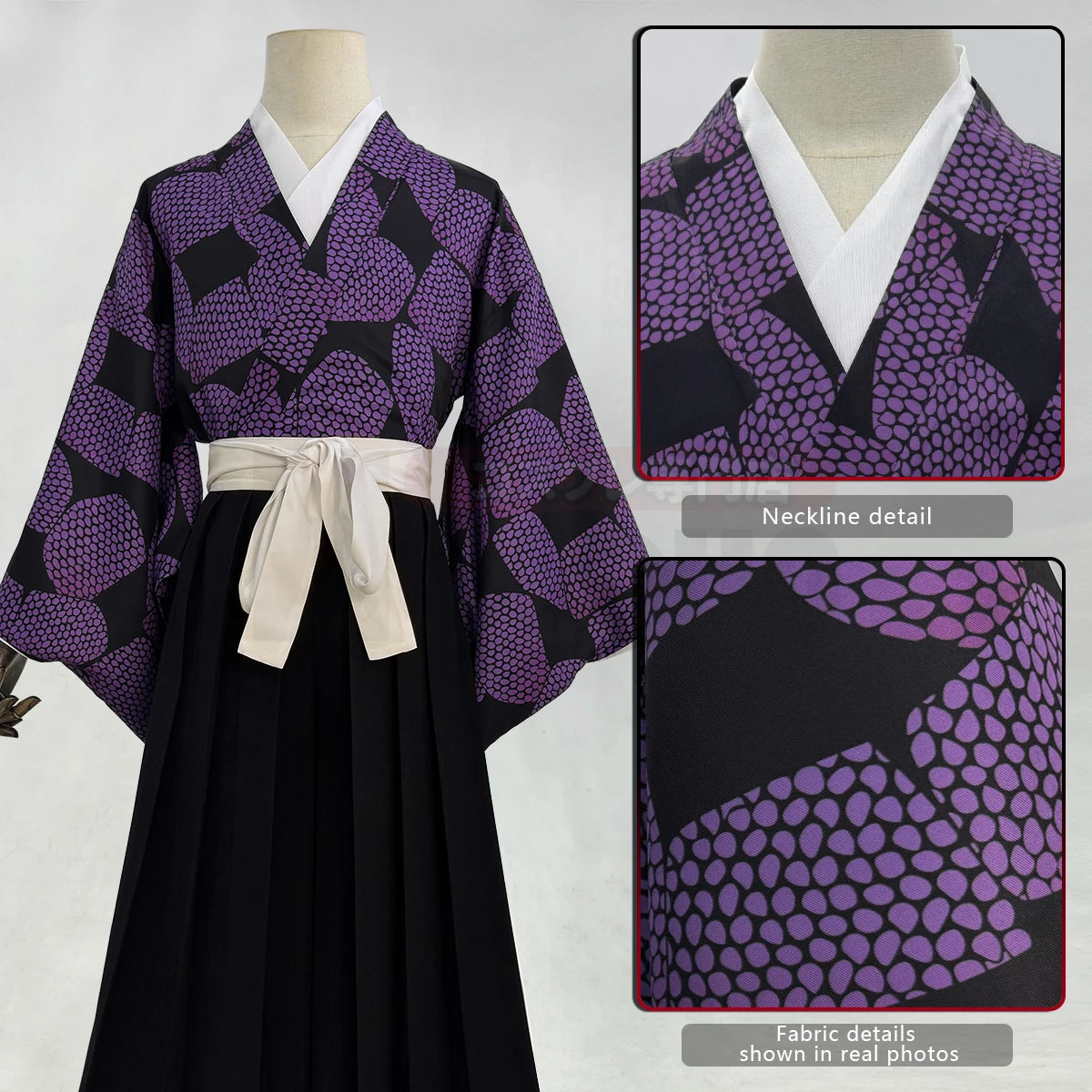 Demon Slayer Michikatsu Tsugikuni Cosplay Costume, Custom, Comic Con Outfit - Halloweez
