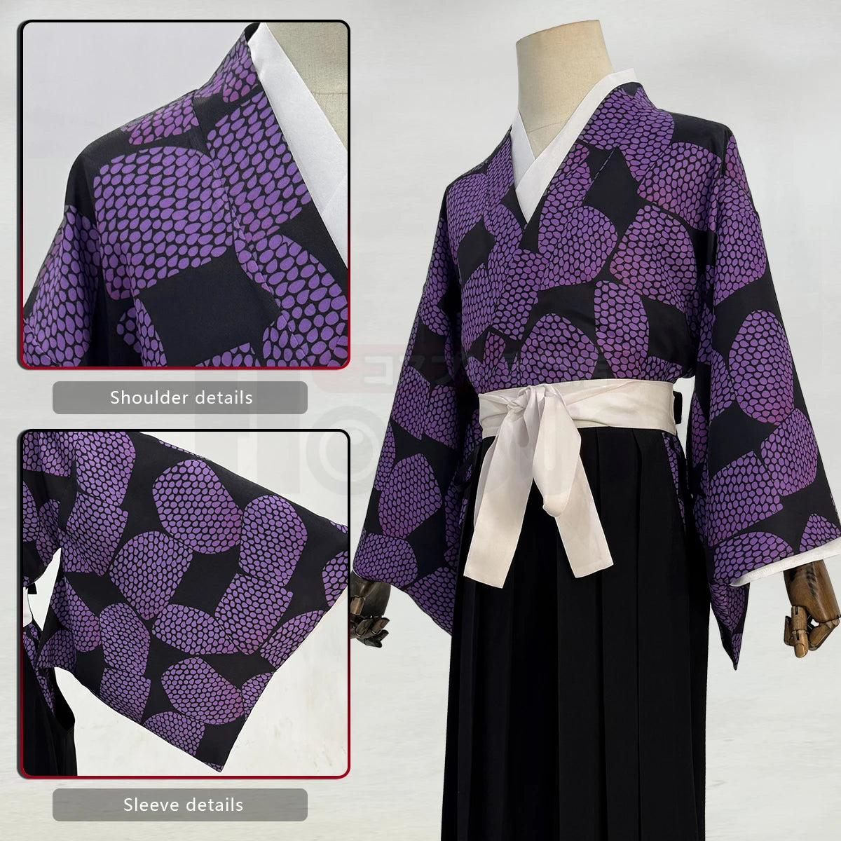 Demon Slayer Michikatsu Tsugikuni Cosplay Costume, Custom, Comic Con Outfit - Halloweez