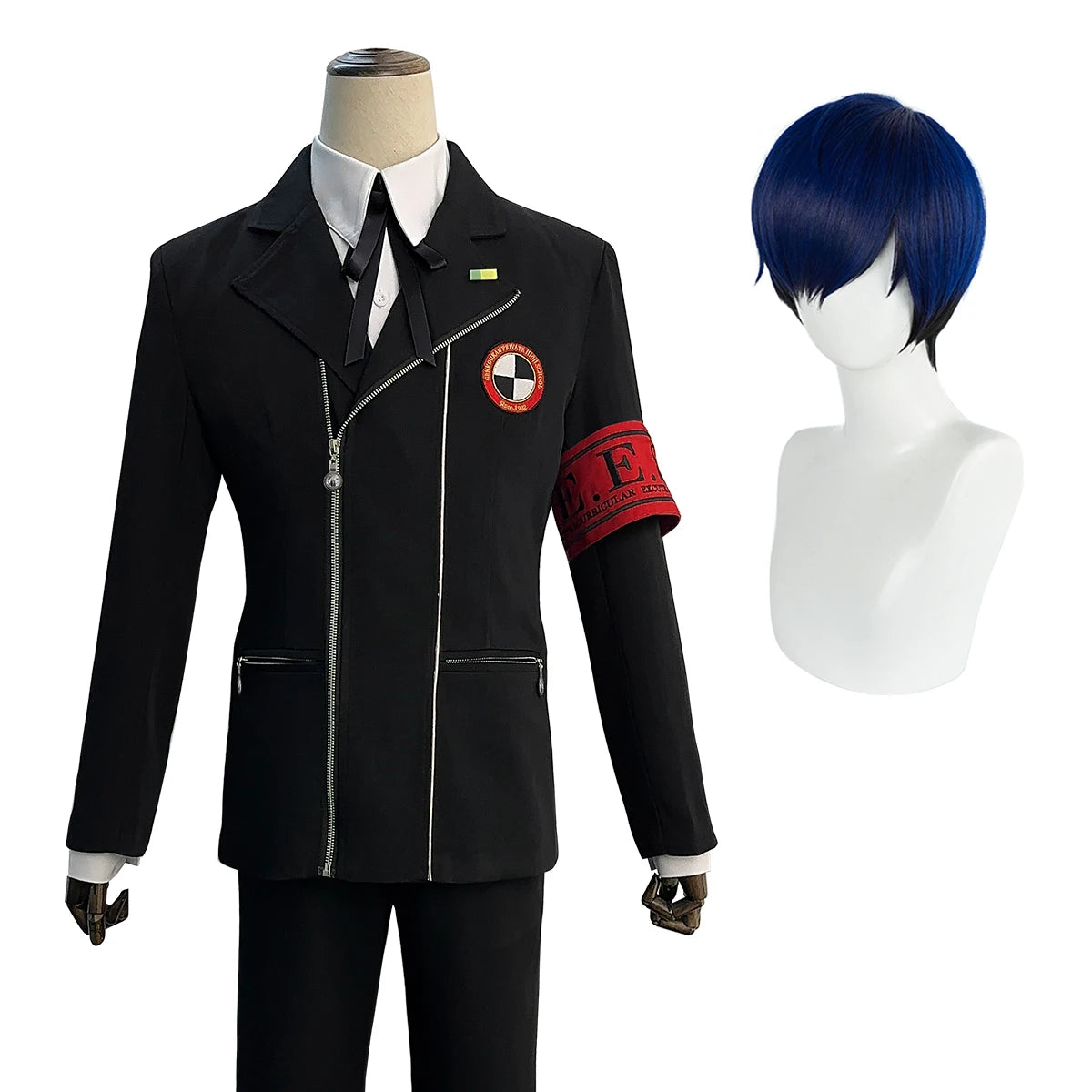 Persona 3 Makoto Yuki Cosplay Uniform, Custom, Halloween Comic Con Outfit - Halloweez