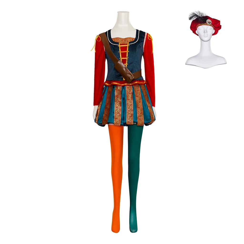 Halloweez Victorian Tudor Nobleman Suit - Priscilla Cosplay Costume with Hat | Unique Halloween Outfit