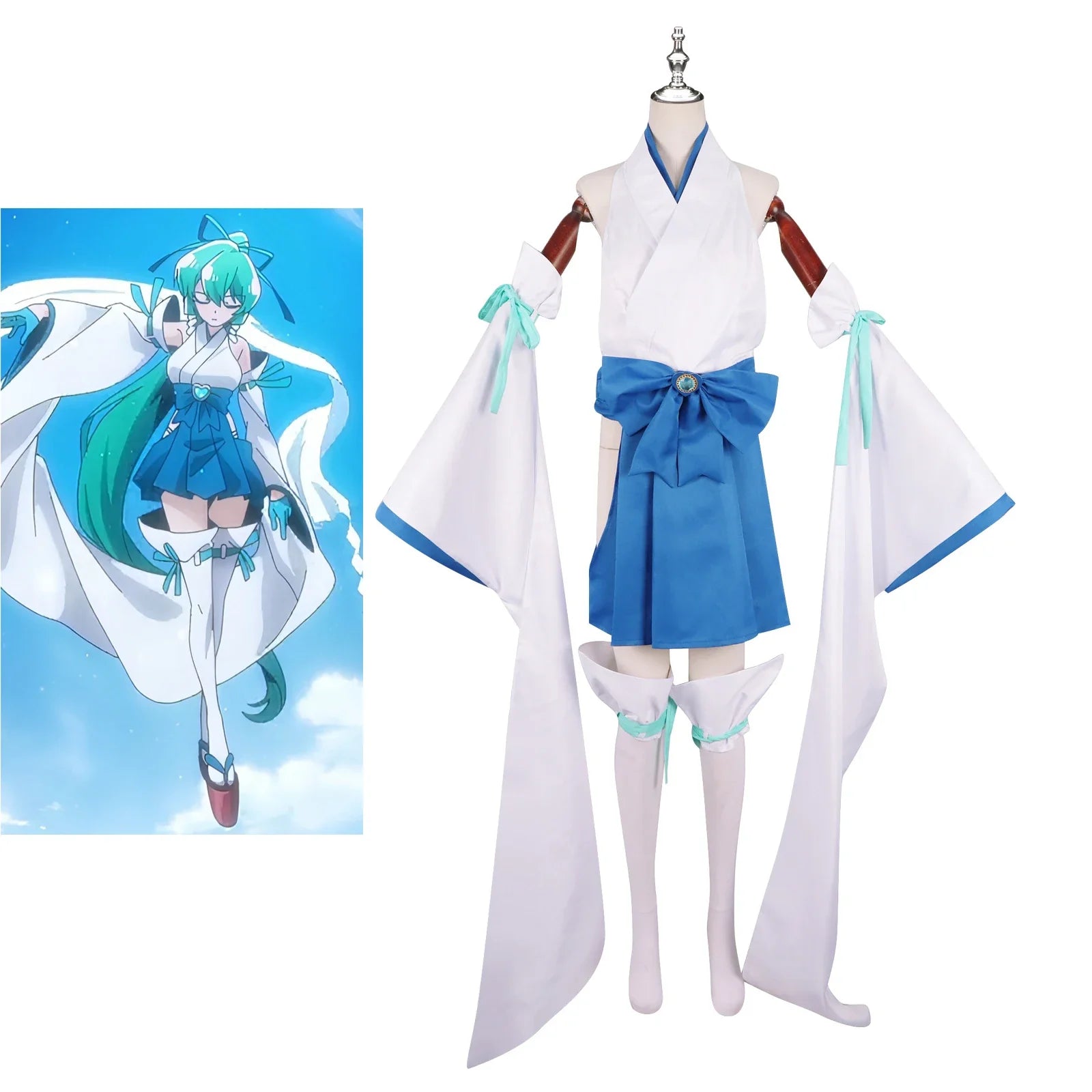 Halloweez Minakami Cosplay Magical Girl Costume For Women - Sexy & Lovely Battle Dress Uniform Suit for Halloween Party and Comic Con - Halloweez