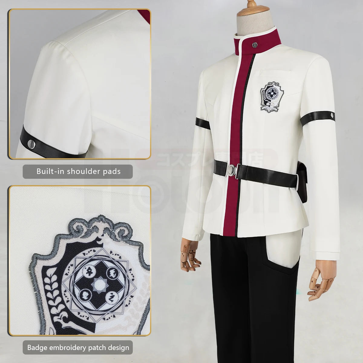 Mushoku Tensei Rudeus Cosplay Costume, Custom, Magic Academy Uniform Halloween Outfit - Halloweez