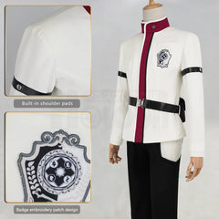 Mushoku Tensei Rudeus Cosplay Costume, Custom, Magic Academy Uniform Halloween Outfit - Halloweez