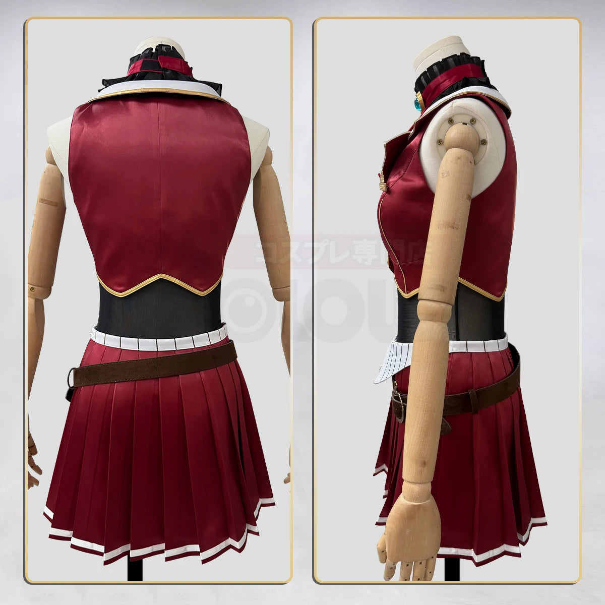 Hololive Houshou Marine Pirate Captain Cosplay Costume, Custom High-end for Halloween & Comic Con - Halloweez