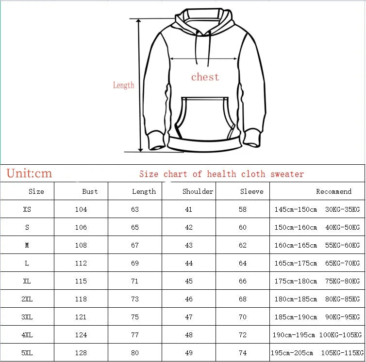 Halloweez Cosplay Game Valorant Costume Unisex 3D Hoodie Sweatshirt Punk Hip-Hop Pullover Halloween Carnival Party Streetwear