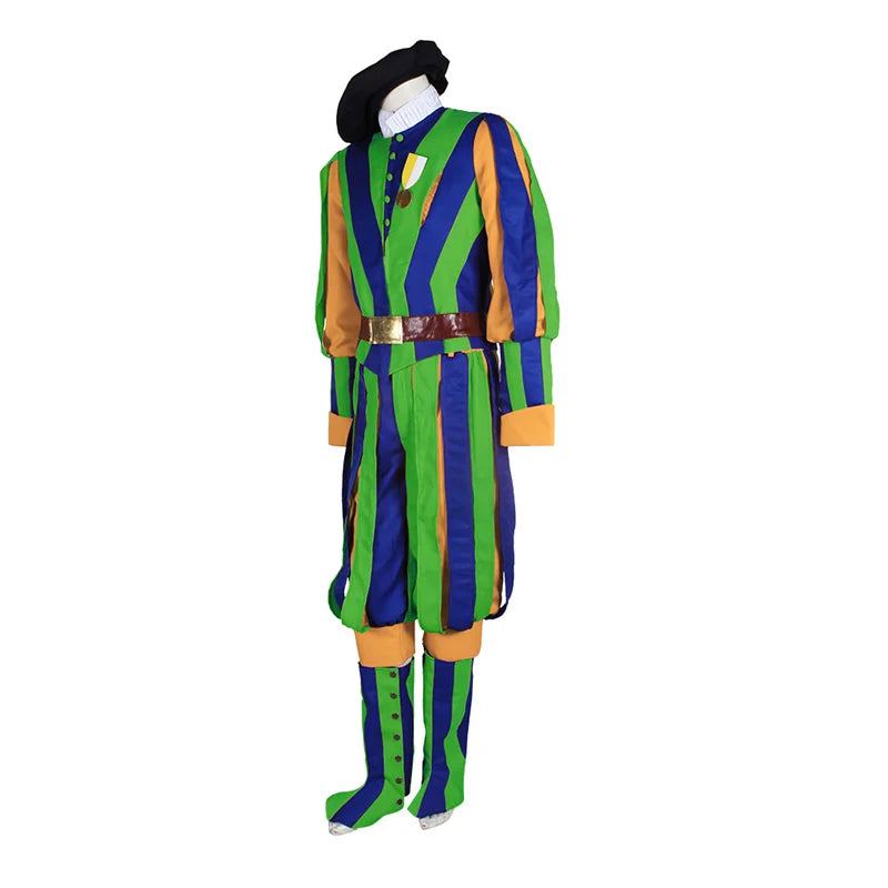 Exclusive Swiss Guard Costume - Handcrafted Medieval Soldier Cosplay Outfit | Halloweez Carnival Series