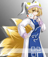 Touhou Yuyumu Yakumo Ran Cosplay Costume, Custom Figure Style Outfit for Halloween Comic Con