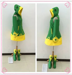 Cardcaptor Sakura Kinomoto Frog Battle Cosplay Outfit, Custom Costume for Comic Con & Halloween
