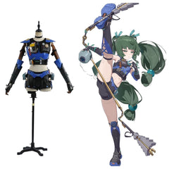 Halloweez Qing Yi Zenless Zone Cosplay Costume Vest and Shorts Set for Women
