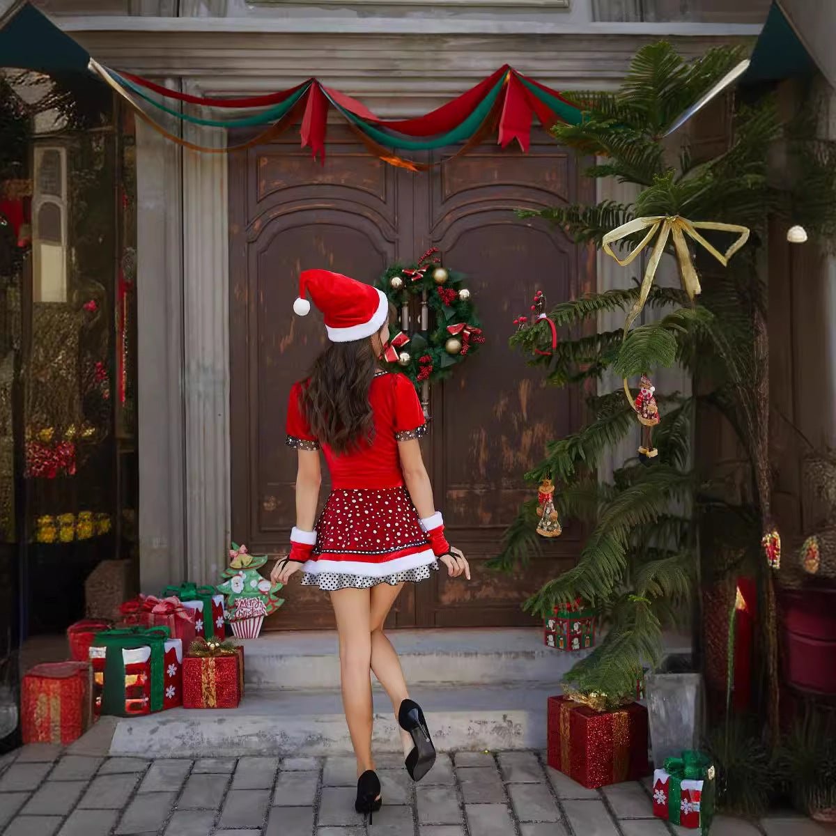 Halloweez Versatile Sexy Cute Christmas Outfit for Women - Perfect for Parties and Cosplay - Halloweez