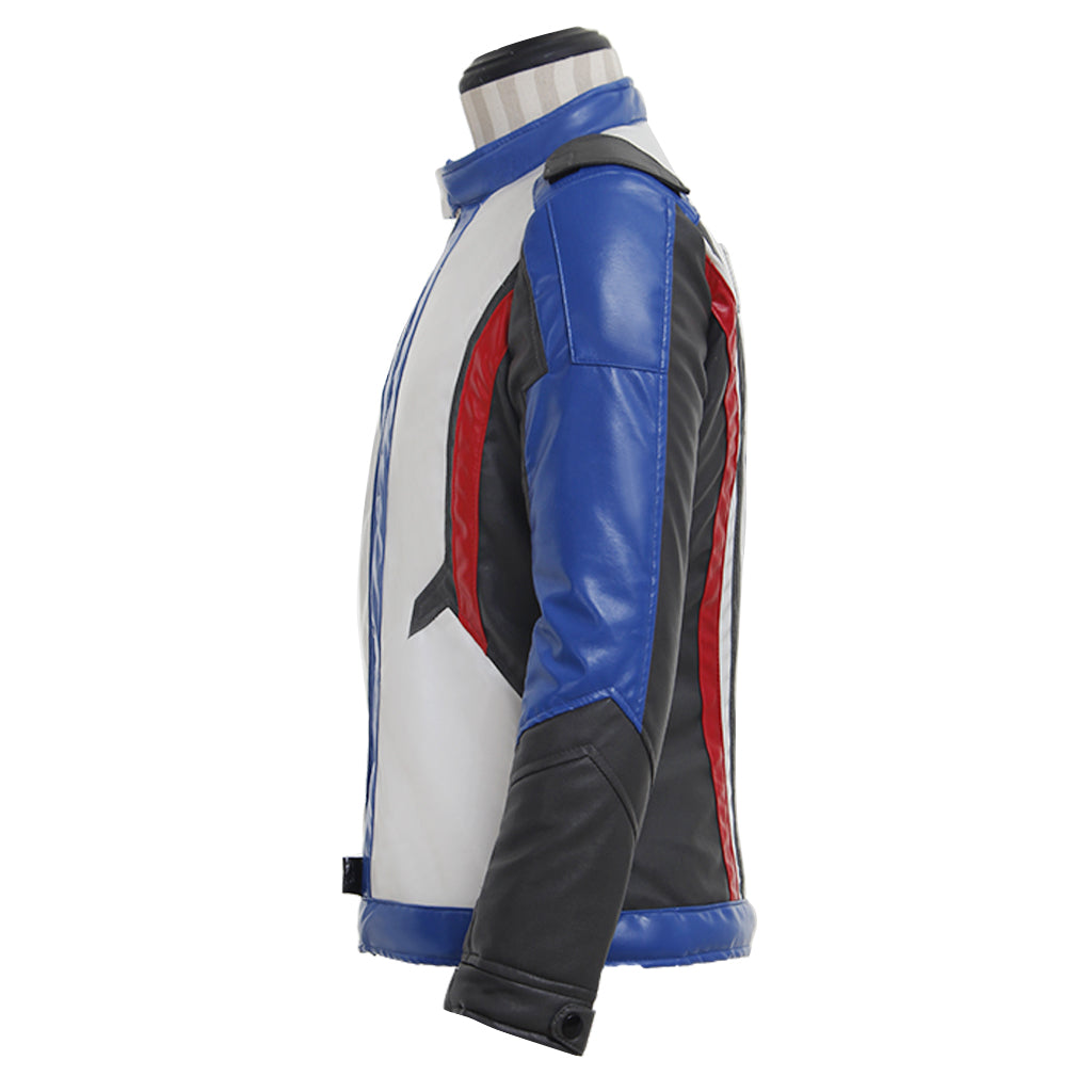 Overwatch Soldier 76 Cosplay Leather Jacket - Game Character Costume for Daily Wear - Halloweez