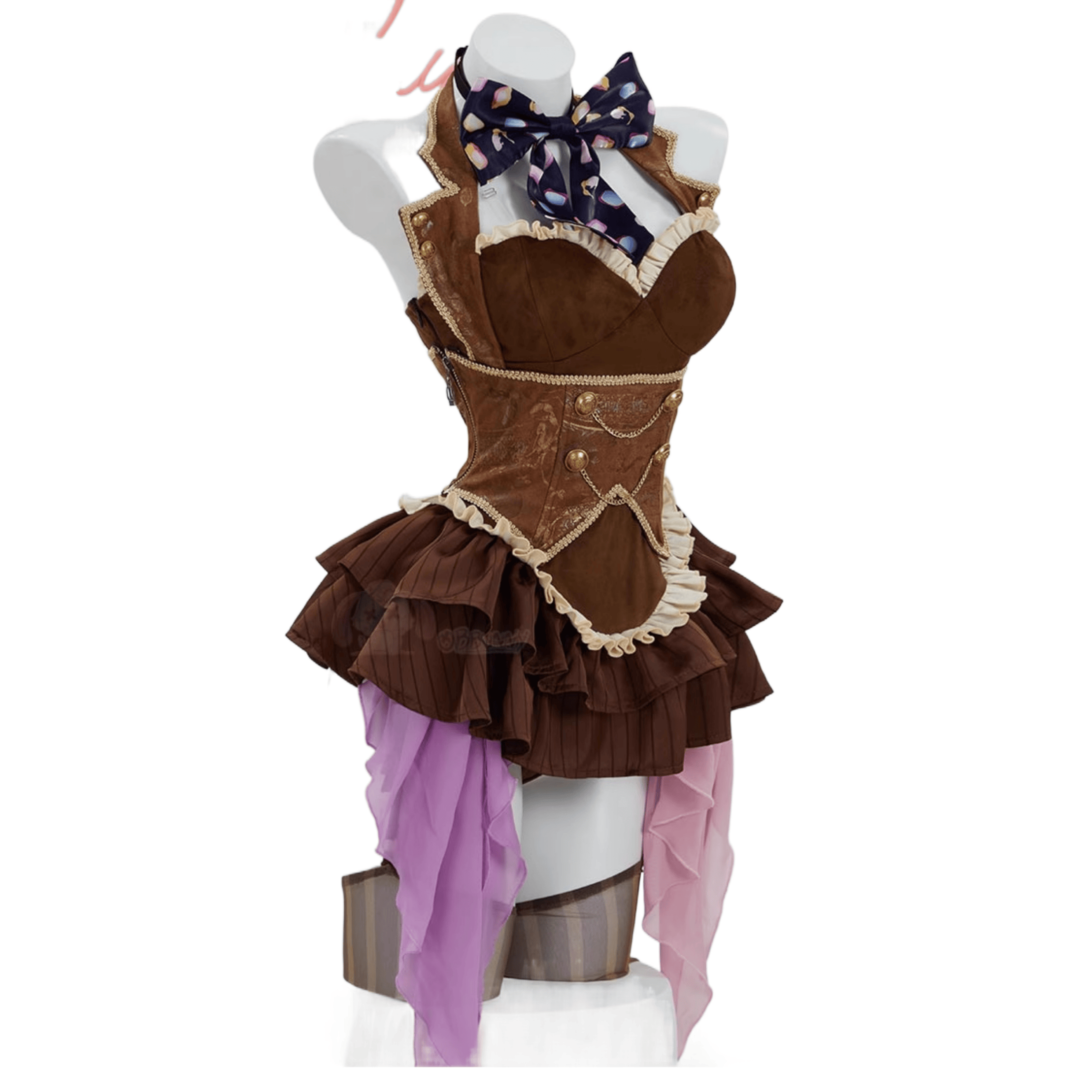 Mad Hatter Cosplay Costume Alice in Wonderland Anime Cosplay Outfit for Halloween Party Cosplay Events