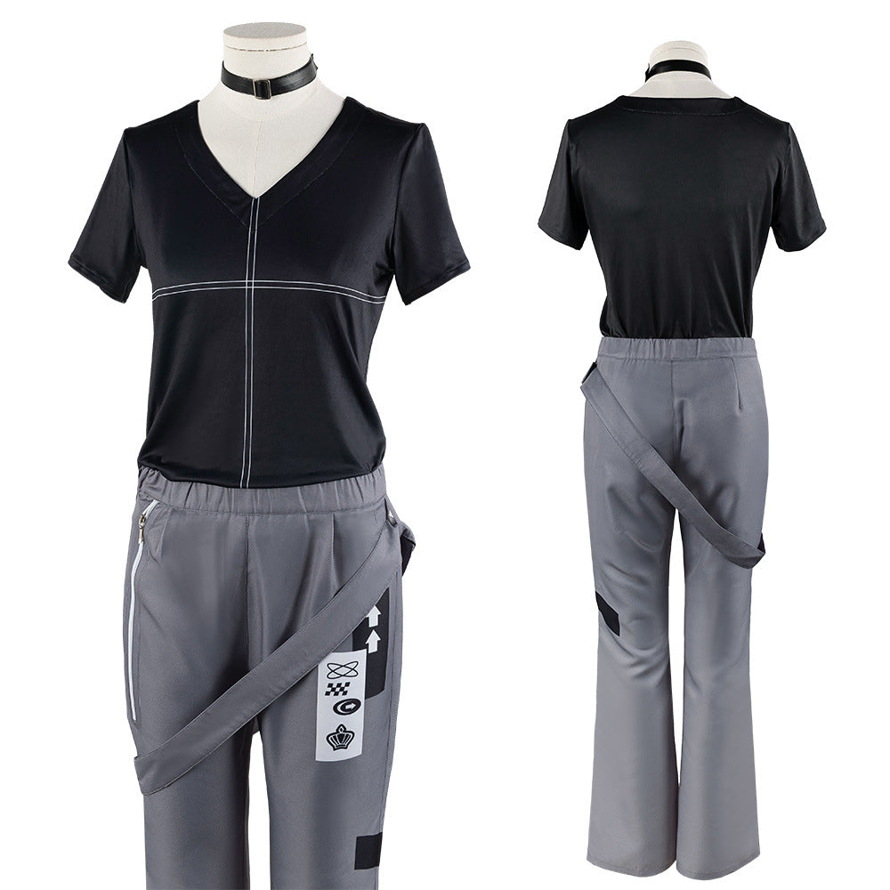 Rainbow Club VTuber ROF-MAO Kaga Hayato Cosplay Costume Anime Casual Long Sleeve Suit for Men and Women - Halloweez