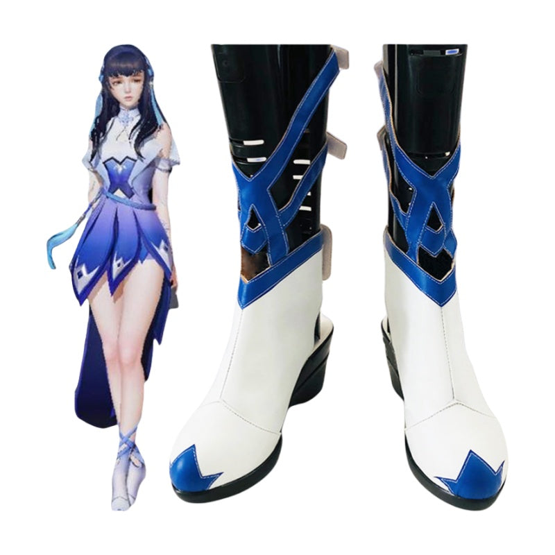 Honor of Kings Xi Shi - Illusive Spirit Cosplay Shoes for Anime Conventions - Halloweez