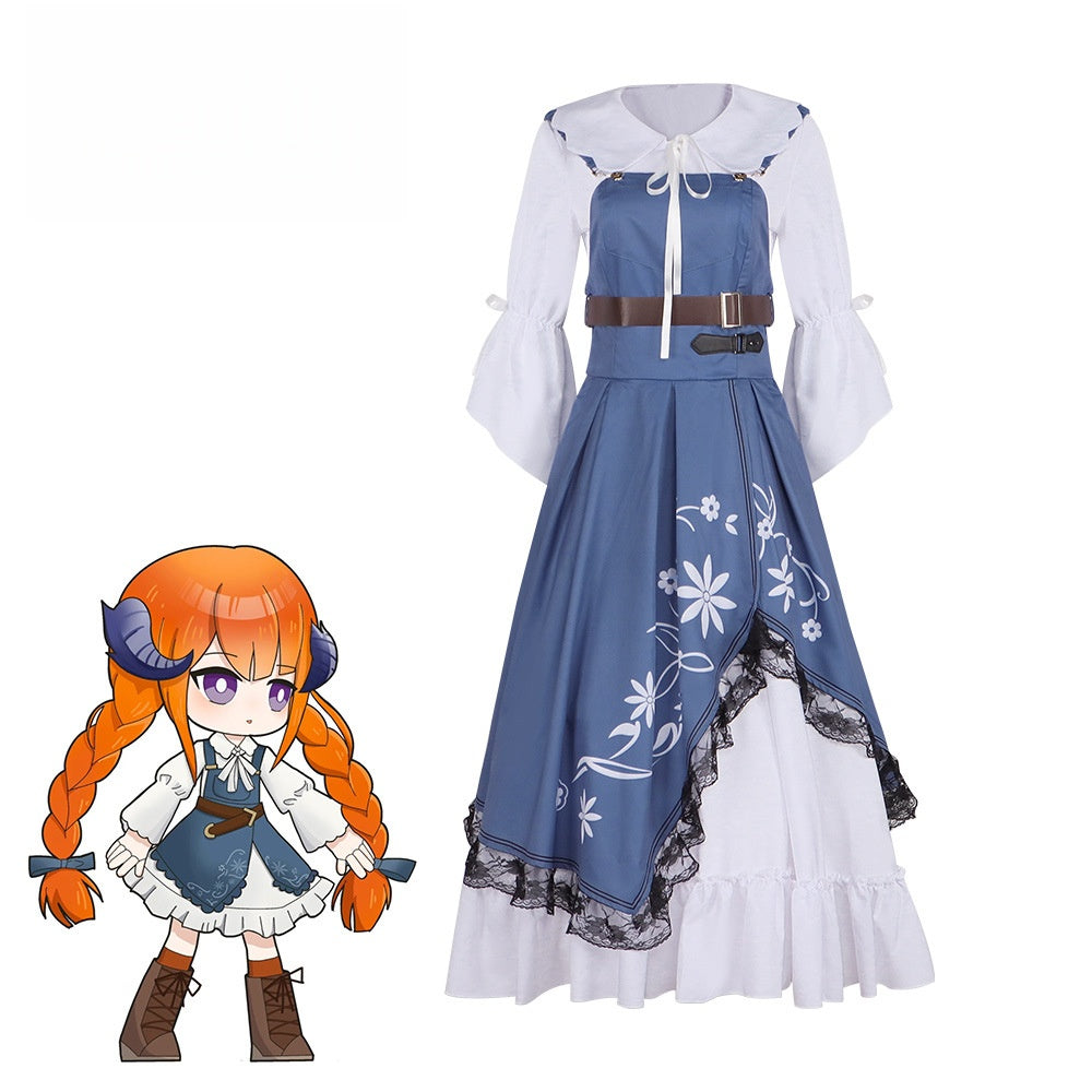 Tomorrow's Ark Bagpipe Cosplay Costume for Game Role Play and Convention Performance - Halloweez