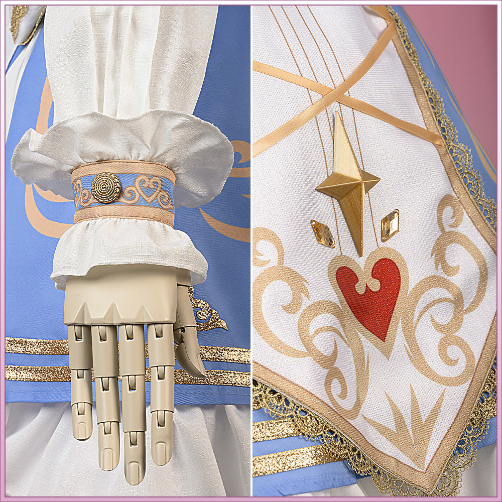 World Project PJSK Hoshino Ichika Cosplay Costume Anime Game Dress Set - Halloweez