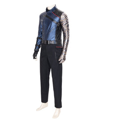 Halloweez Bucky Barnes Winter Soldier Cosplay Costume for Men - Embrace the Hero - Halloweez