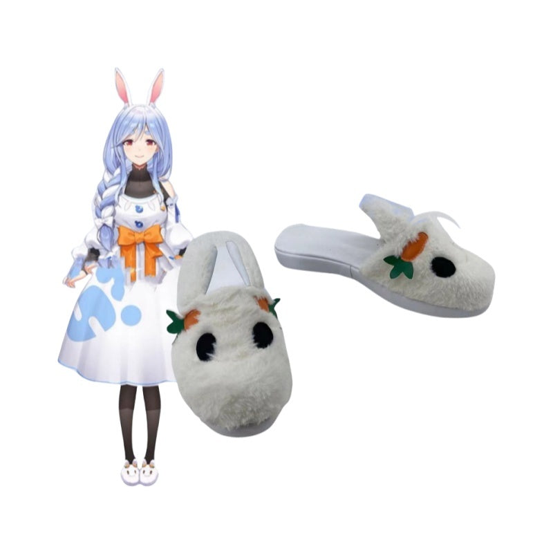1389PekoraMammy Usada Pekora Cosplay Shoes for Anime Conventions and Performances - Halloweez