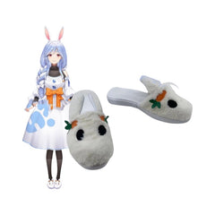 1389PekoraMammy Usada Pekora Cosplay Shoes for Anime Conventions and Performances - Halloweez