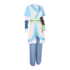 Qing Ning Fairy Cosplay Costume from The Legend of Luo Xiaohei - Ancient Chinese Hanfu Style Anime Roleplay Outfit for Cosplayers - Halloweez