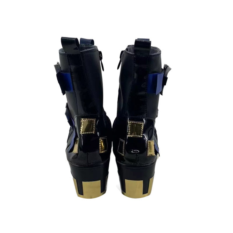 1393 Genshin Impact Tartaglia (Childe) Cosplay Shoes for Anime Conventions and Performances - Halloweez