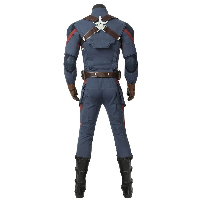 Halloweez Steven Rogers Captain America Cosplay Costume - The Ultimate Halloween Hero Attire