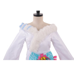 Halloweez Spirit Blossom Ahri Super Transform Cosplay Costume Adult Custom-Made White Suit Dress - Halloweez