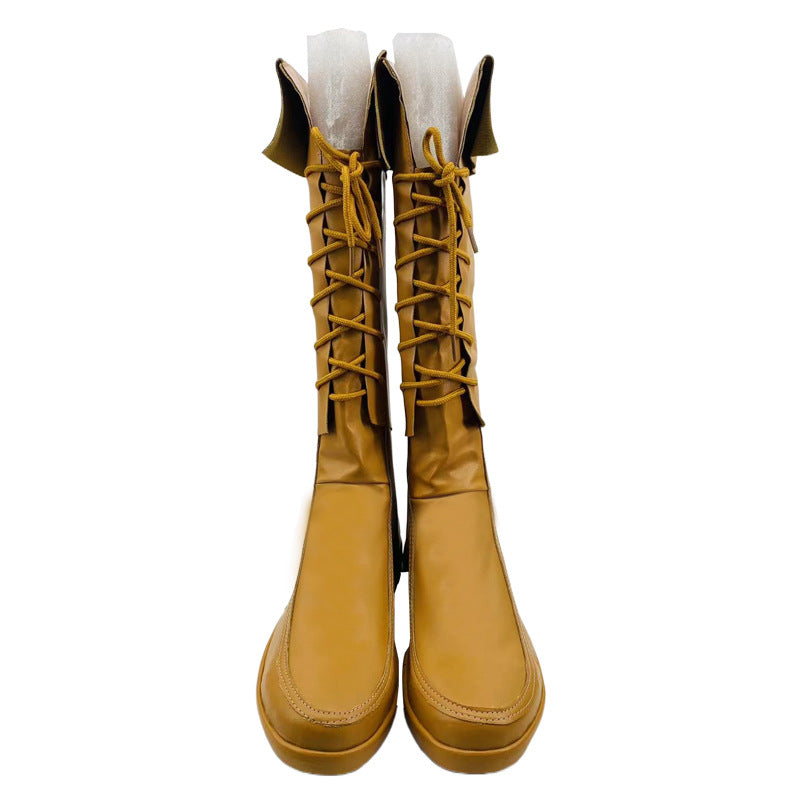 Oriental Natural Healing Rai Jiuye Cosplay Shoes for Anime Conventions - Halloweez