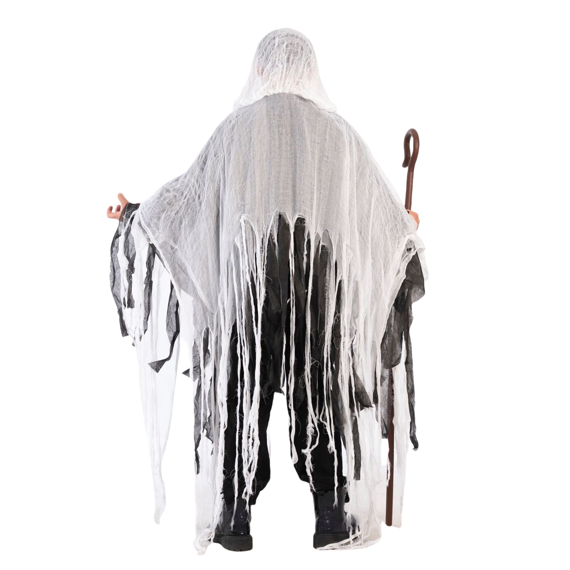 Halloween Adult Cape Wizard Cloak Grim Reaper Haunted House Accessories - Halloweez