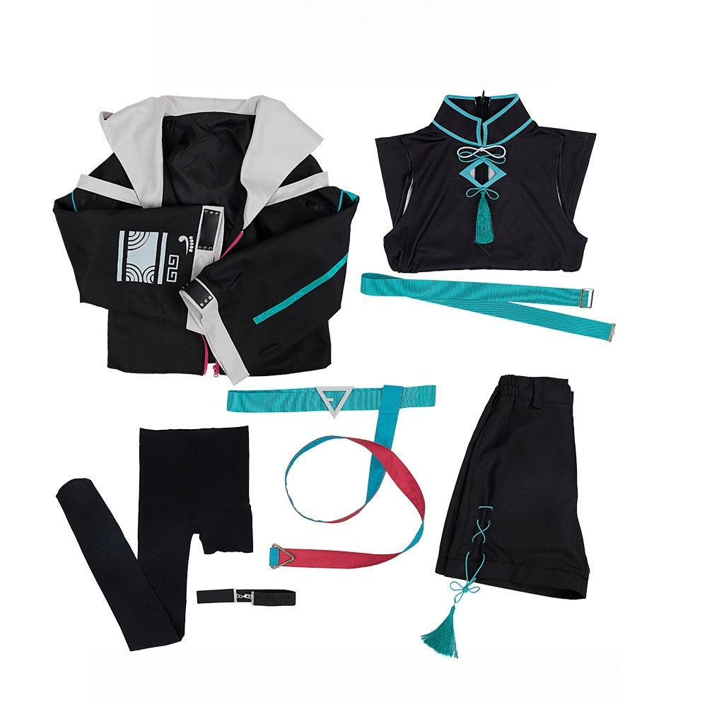VTuber Ryuu Shen Cosplay Costume for Anime Fans - Green Fairy Outfit - Halloweez