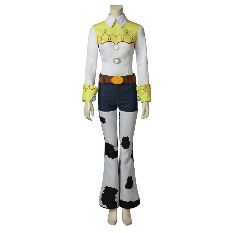 Costume de cow-boy Woody et Jessie pour Halloweez - Tenue de cosplay d'Halloween unisexe pour adulte