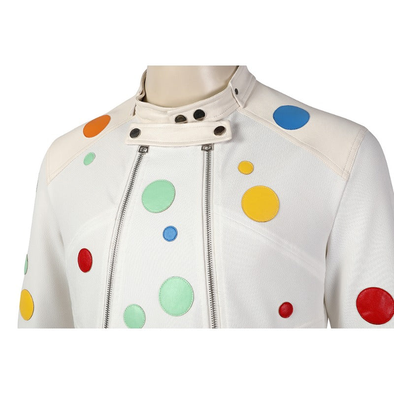 Halloweez Polka-Dot Man Costume - The Ultimate Suicide Squad 2 Cosplay Halloween Outfit with Shoes