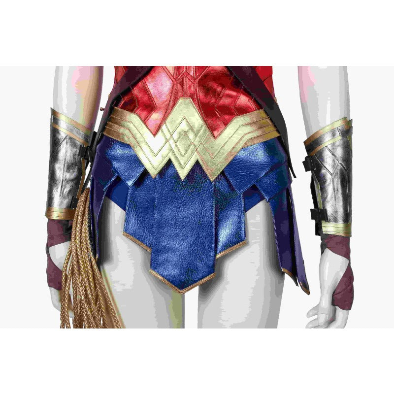 Halloweez Wonder Woman Diana Prince Cosplay Jumpsuit for Women - Perfect Halloween Costume