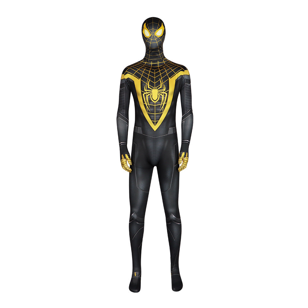 Marvel Spider-Man Miles Morales Spider-Man Cosplay Costume for Halloween and Stage Performance - Halloweez
