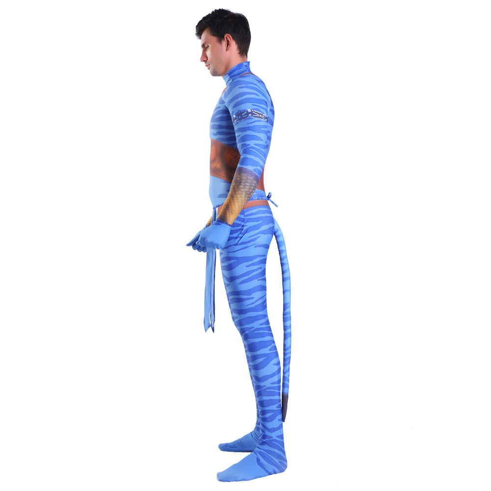 Avatar Na'vi Cosplay Costume for Halloween and Social Performances - Halloweez