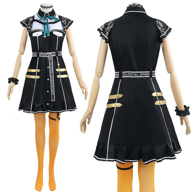 Vtuber Hoshimachi Suisei Cosplay Costume - Anime Virtual YouTuber Outfit - Halloweez