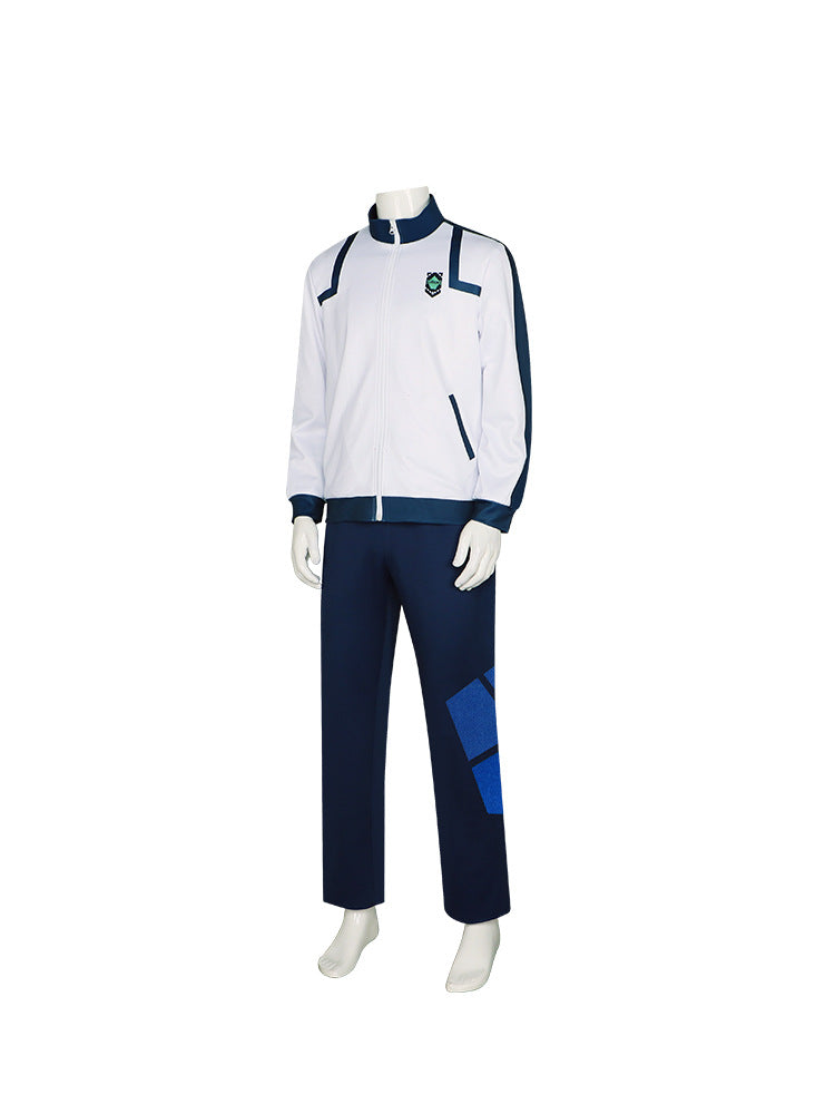 Blue Lock Seishiro Nagi Cosplay Costume - BLUELOCK School Uniform for Cosplay Performance - Halloweez
