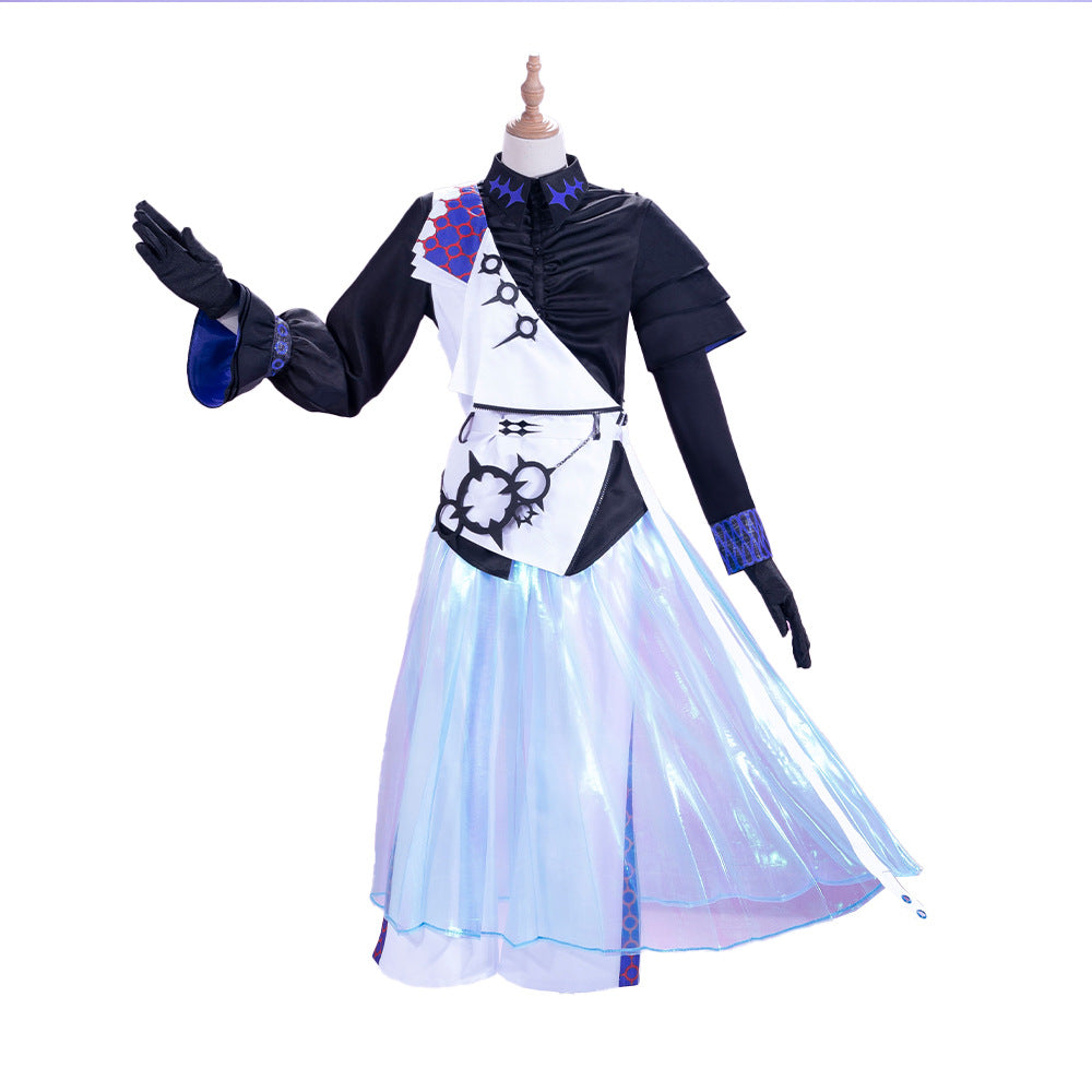 Vtuber Nijisanji Hero Group Hoshizora Crystal Pre-transformation Cosplay Costume - Halloweez