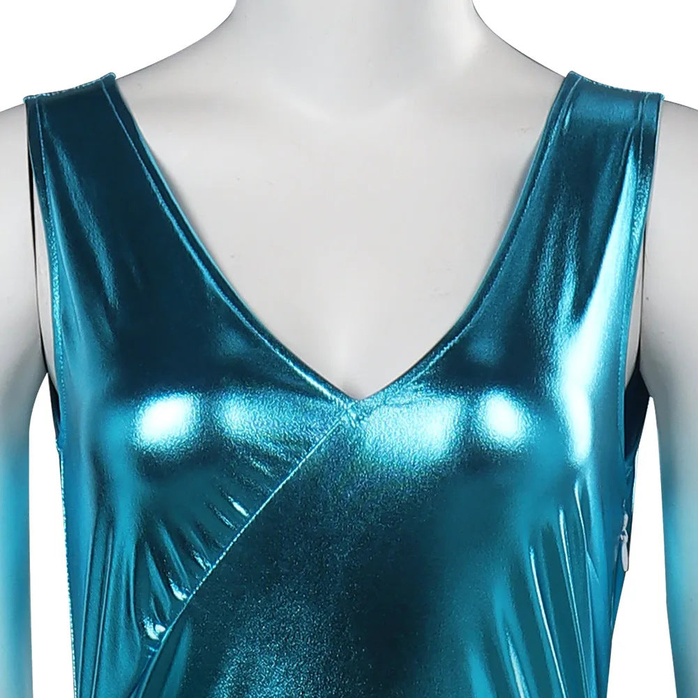 Barbie Millicent Roberts Cosplay Jumpsuit - Barbara Halloween Princess Bodysuit with Belt - Halloweez