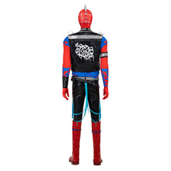 Halloweez Spider-Punk Hobart Brown Costume Set | Spider-Man Across the Spider-Verse Cosplay