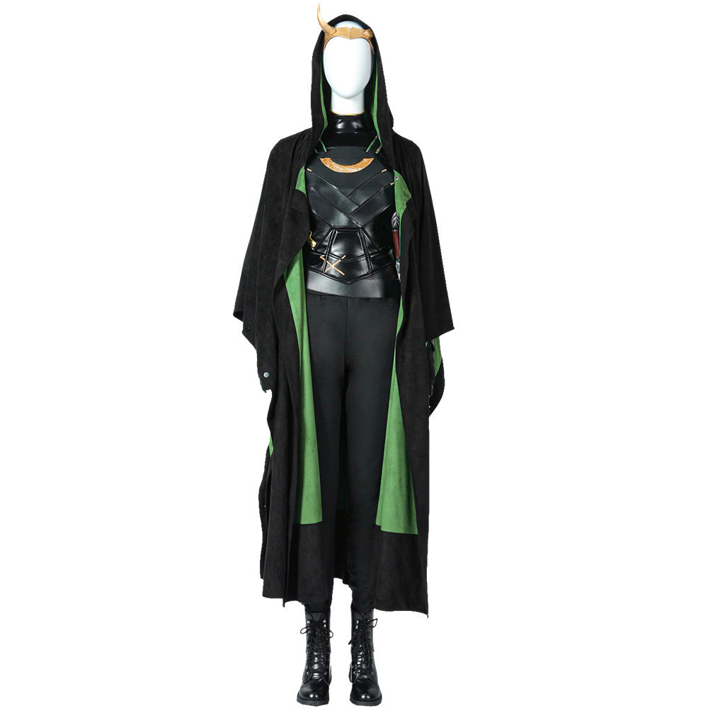 Halloweez: Loki Sylvie Cosplay Costume for Women - Dive into the Honkai Universe