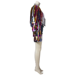 Halloweez Harley Quinn Rainbow Cosplay Costume - Top-Level Halloween Outfit