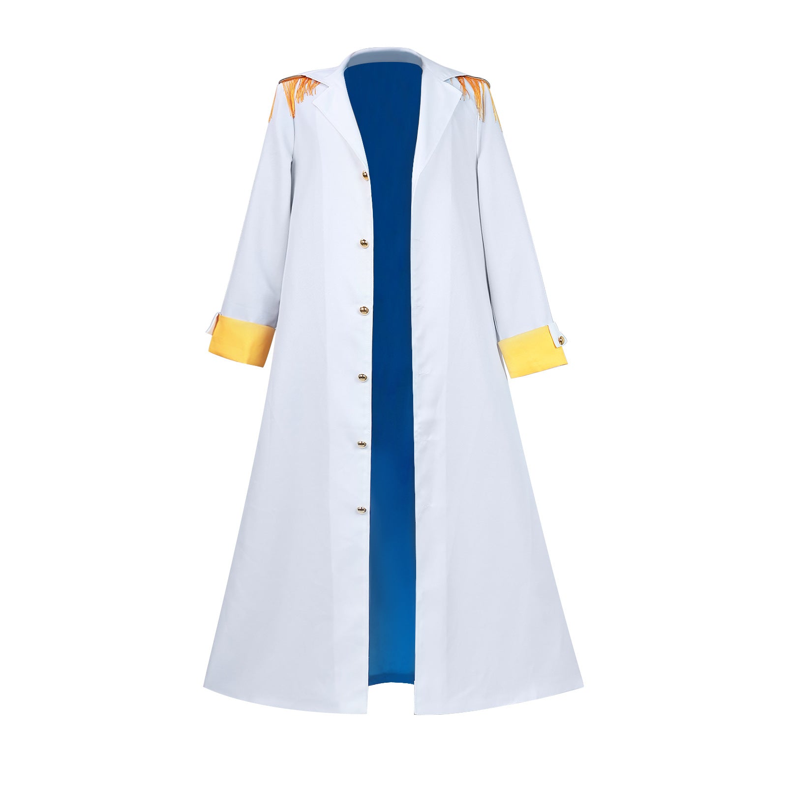 Yellow Monkey General Kizaru Cosplay Costume One Piece Gorosei Navy General Justice Navy Cos Suit