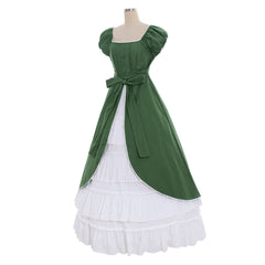 Robe victorienne élégante pour femme Halloweez - Robe longue de bal masqué rococo