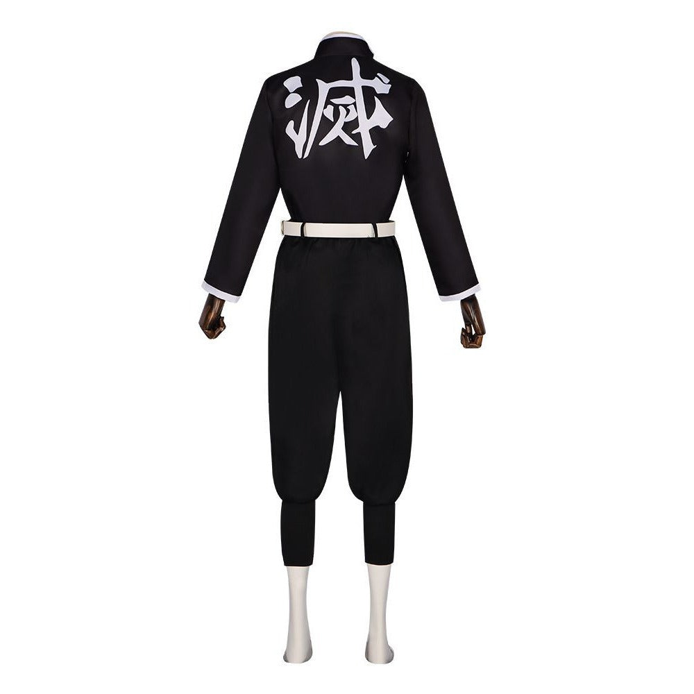 Demon Slayer Corps Uniform | Gyomei Himejima Cosplay Full Set for Halloween Anime Performance - Halloweez