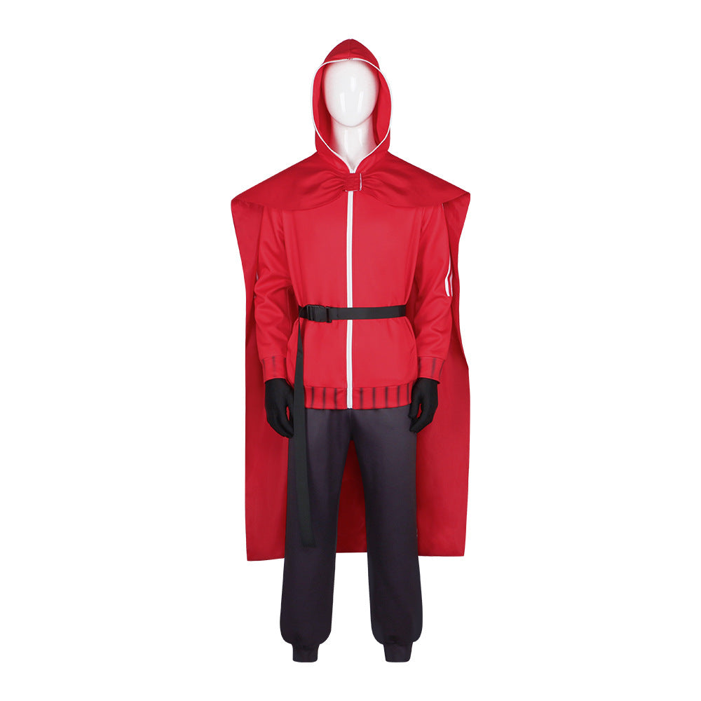 Sanda Santa Claus Transformation Cosplay Costume - Anime Cos Outfit for Halloween Christmas Party - Halloweez
