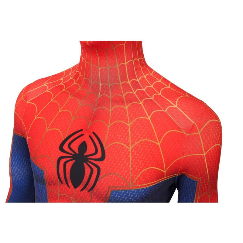 Halloweez Spiderman Spider-Verse Cosplay Jumpsuit - Adult Halloween Costume